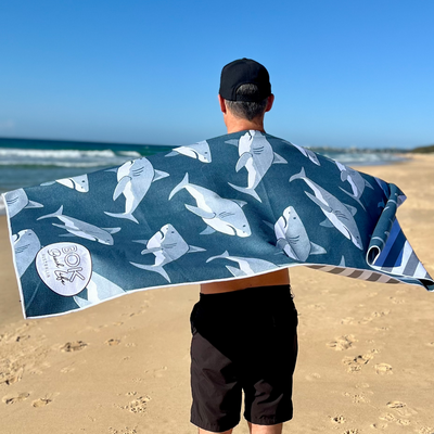 Below The Surface - Sand Free Towel