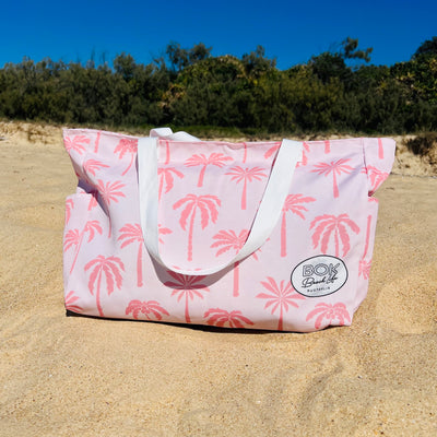 BLUSHING PALMS- Weekender Beach Bag