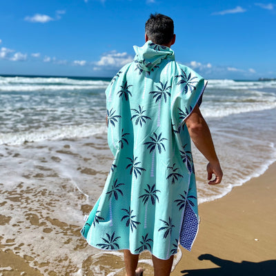 BOMBORA PALMS- Poncho Towel