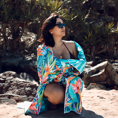 Birds Paradise - Beach Blanket