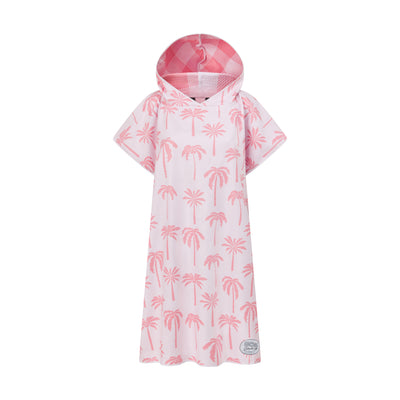 BLUSHING PALMS - Poncho Towel