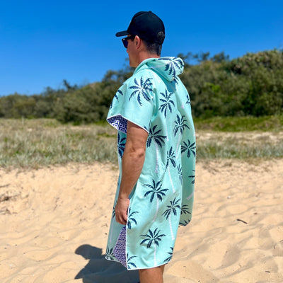 BOMBORA PALMS- Poncho Towel