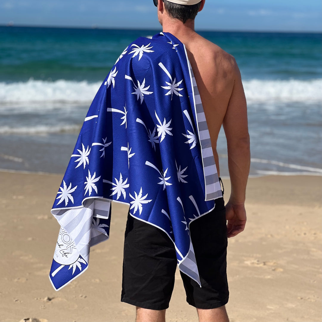 COASTAL BREEZE TOWEL SET - PACK OF 4