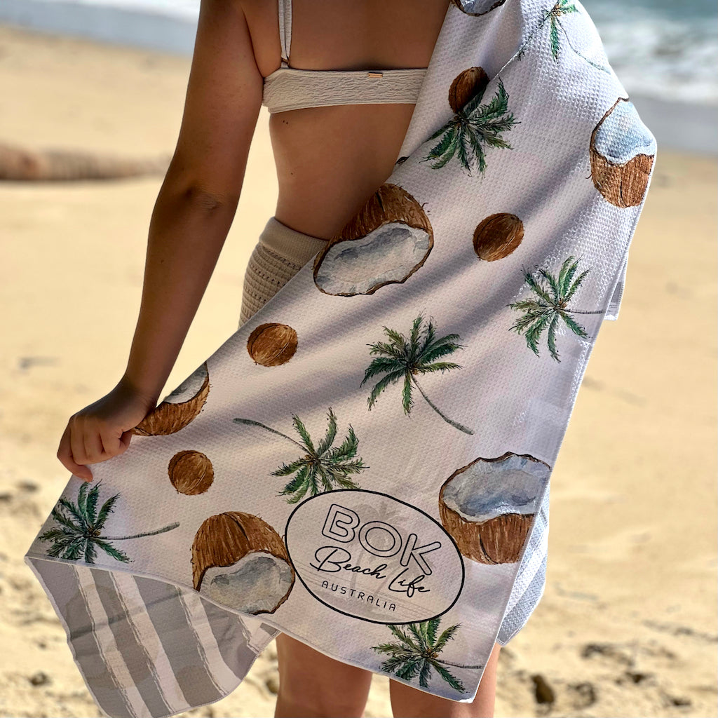 Coconut Palms - Sand Free Towel