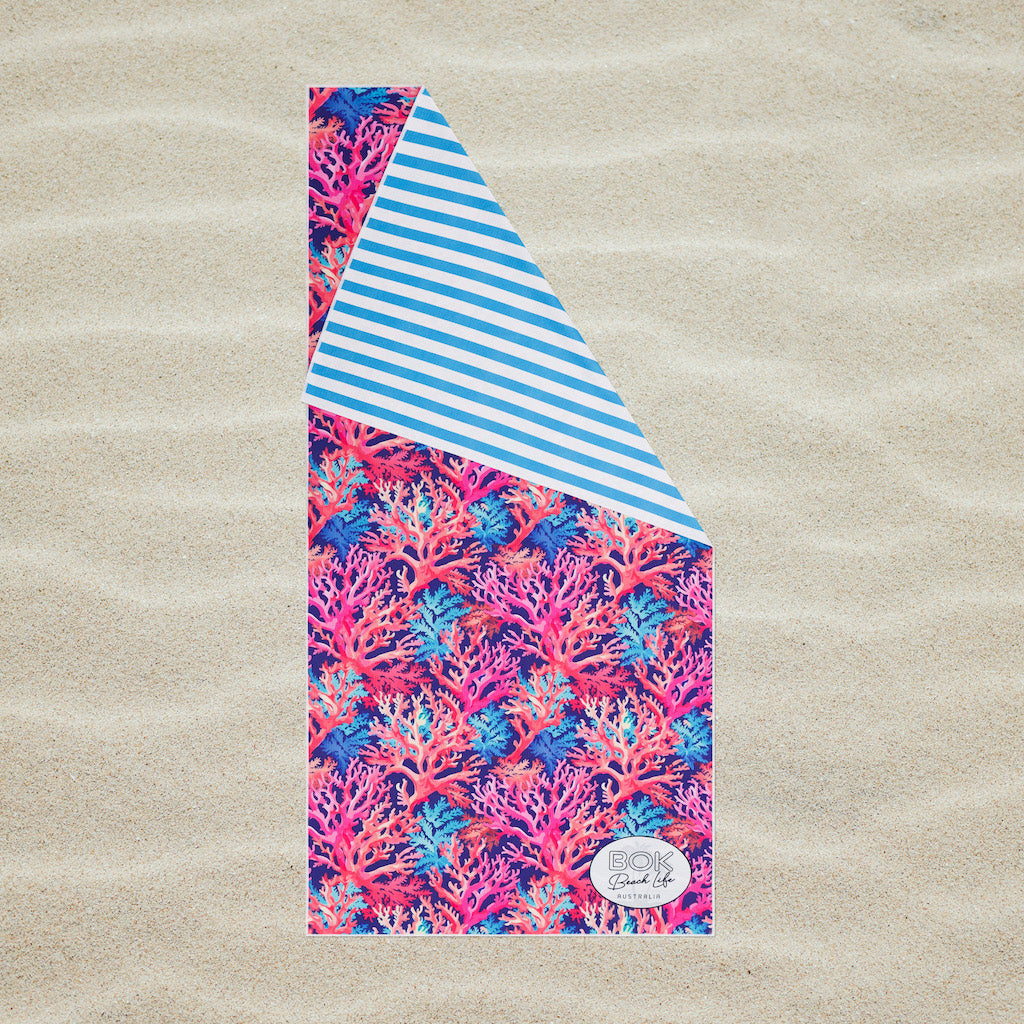 Coral Charm - Sand Free Towel