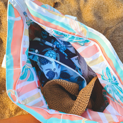 FLAMINGO QUAYS - Weekender Beach Bag