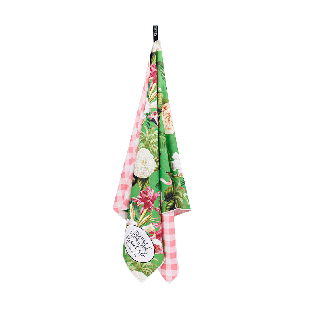 Flamenco Flowers - Sand Free Towel