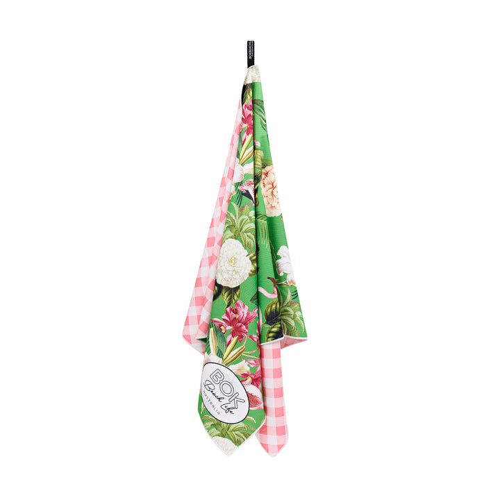 Flamenco Flowers - Sand Free Towel