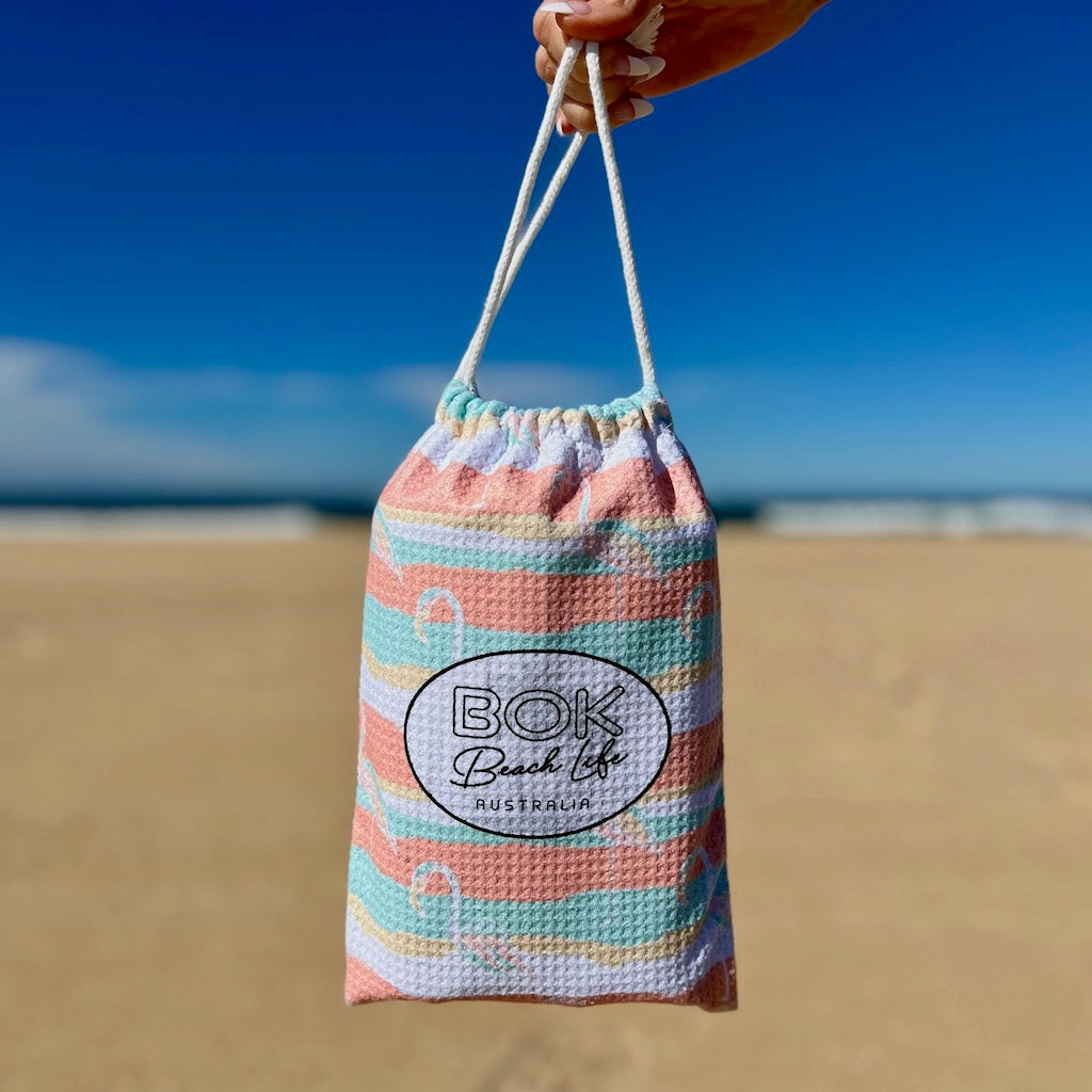 Flamingo Quays - Sand Free Towel
