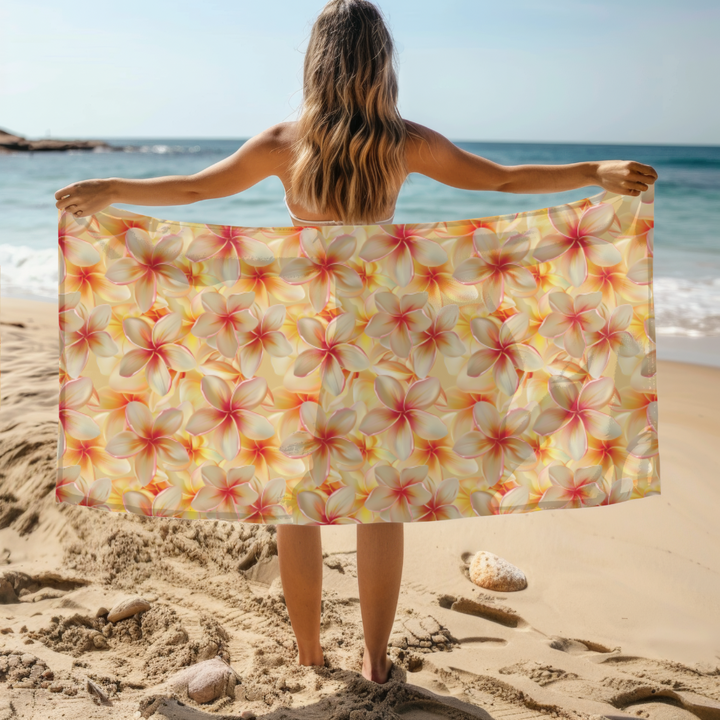 Frangipani Fields - Sand Free Towel
