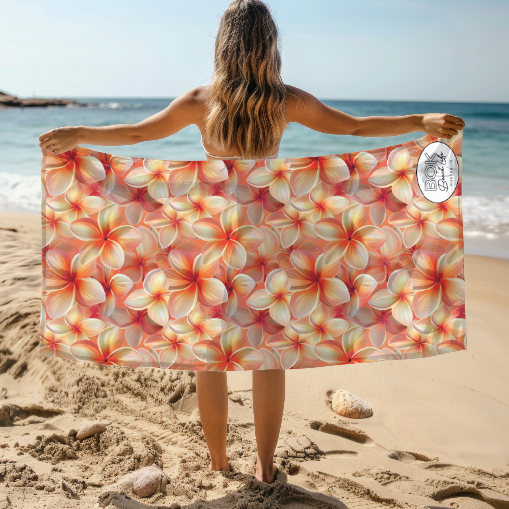 Frangipani Fields - Sand Free Towel