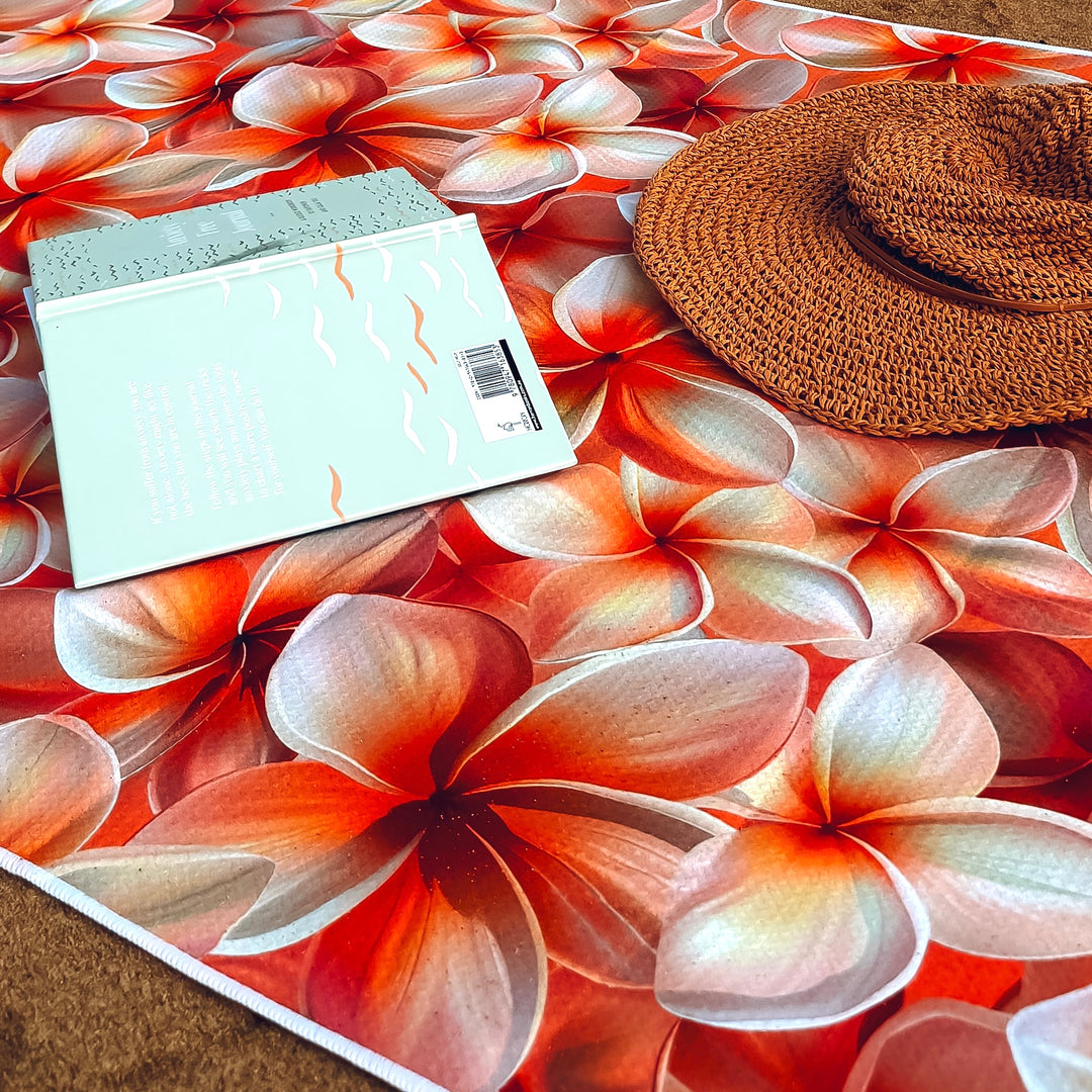 Frangipani Fields - Sand Free Towel