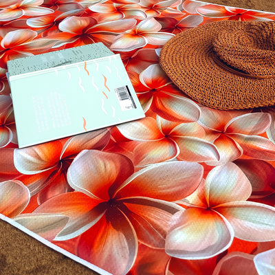 Frangipani Fields - Sand Free Towel