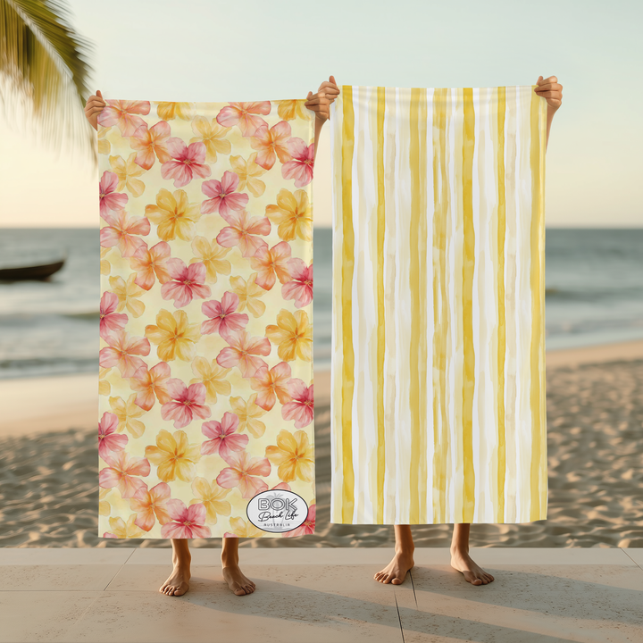 HIBISCUS BLISS - Sand Free Towel