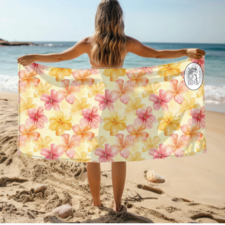 HIBISCUS BLISS - Sand Free Towel
