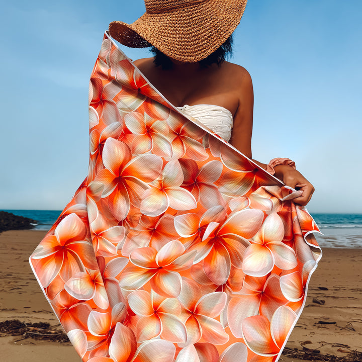 Frangipani Fields - Sand Free Towel