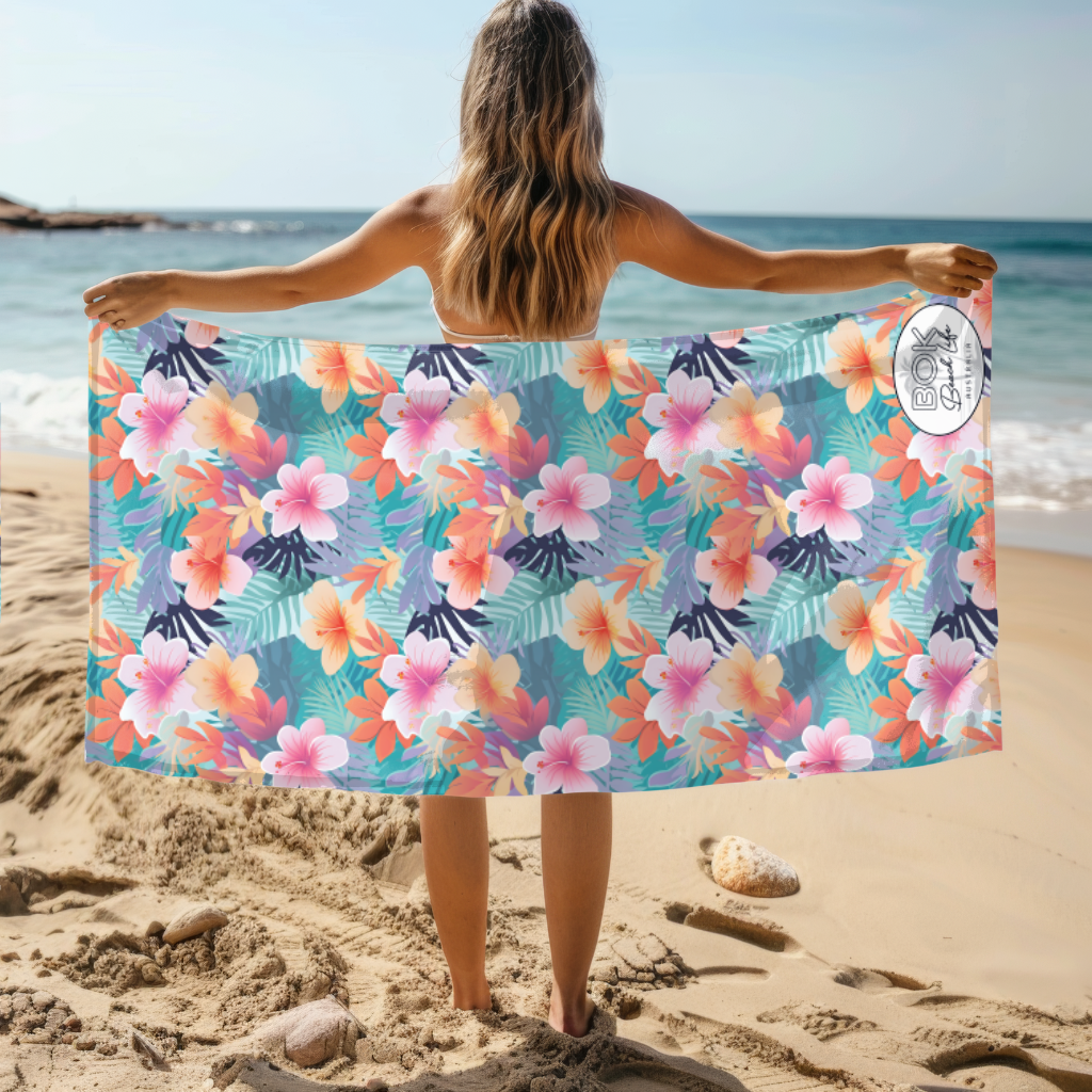 Pacific Petals - Sand Free Towel