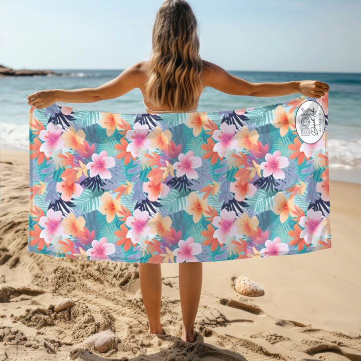Pacific Petals - Sand Free Towel