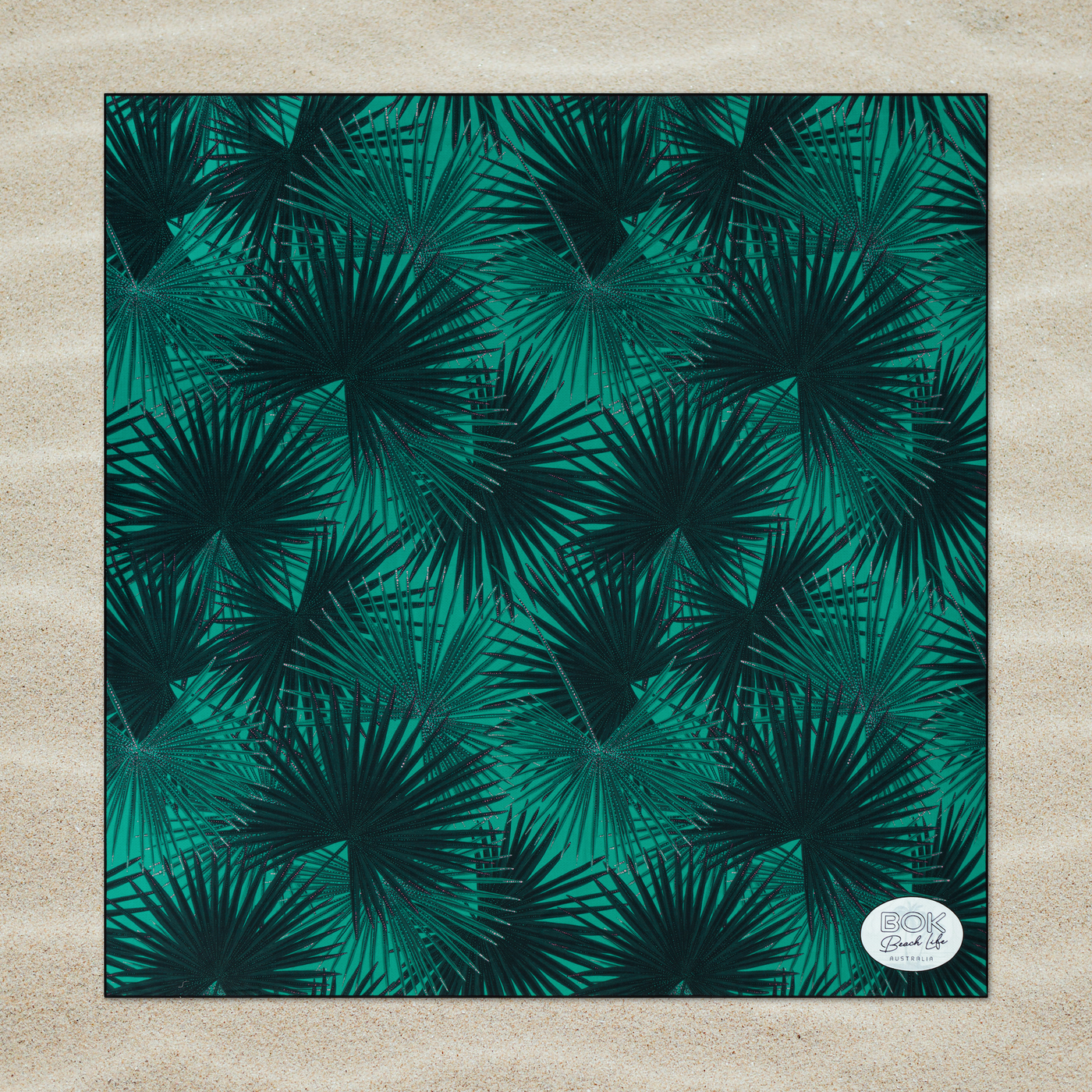 Palm Oasis - Beach Blanket