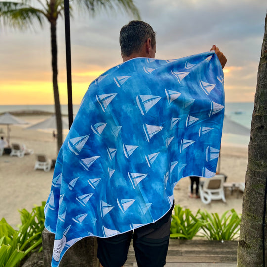 SAIL AWAY - Sand Free Towel