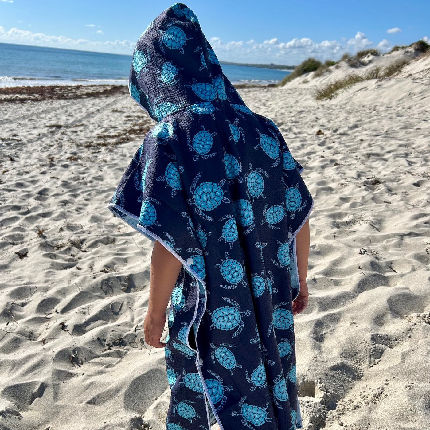 SCRAMBLE SANDS - Poncho Towel