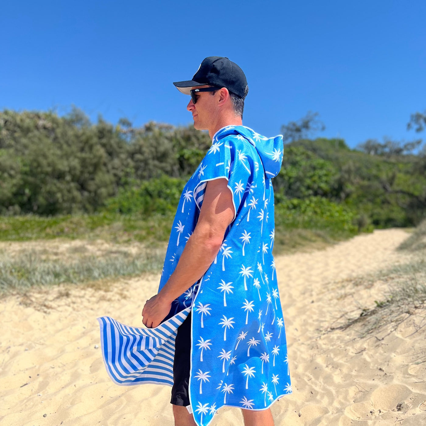 SEASIDE HAZE - Poncho Towel