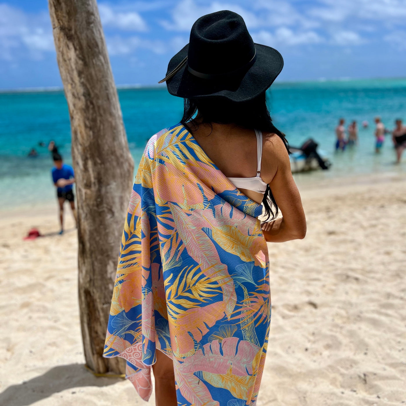 Sunset Palms - Sand Free Towel