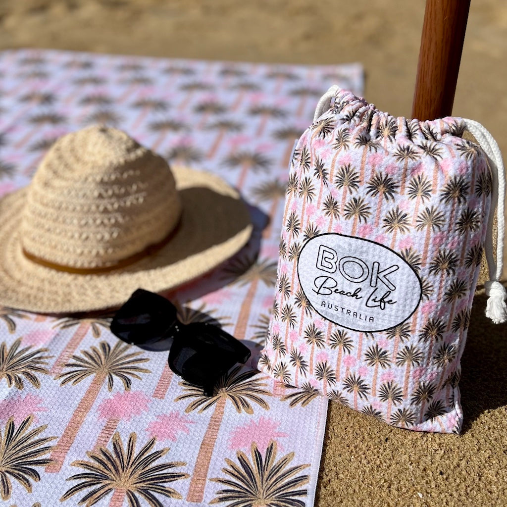 Swaying Palms- Sand Free Towel