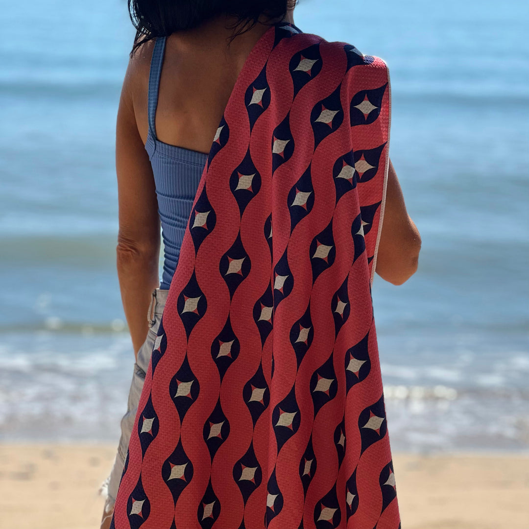 Tidal Groove - Sand Free Towel