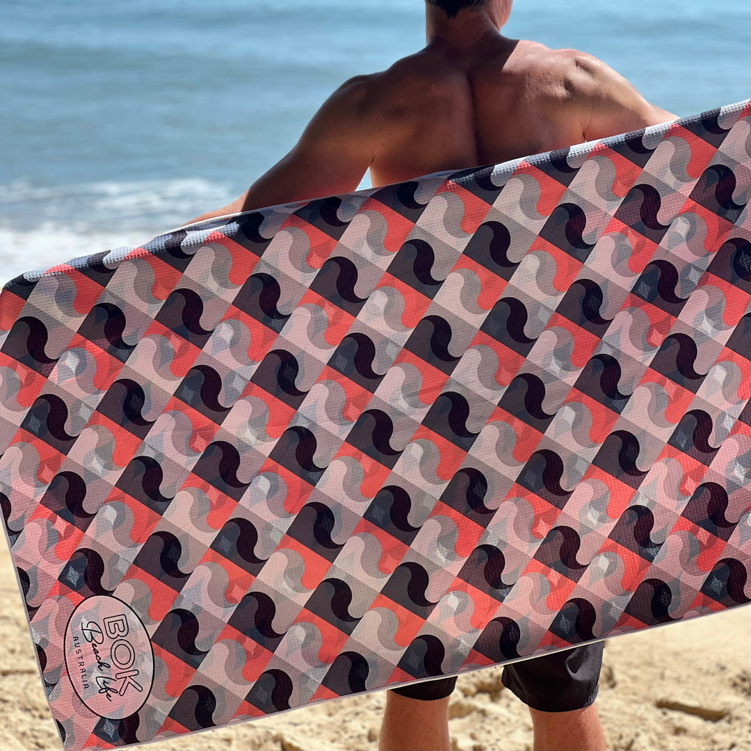 Tidal Groove - Sand Free Towel