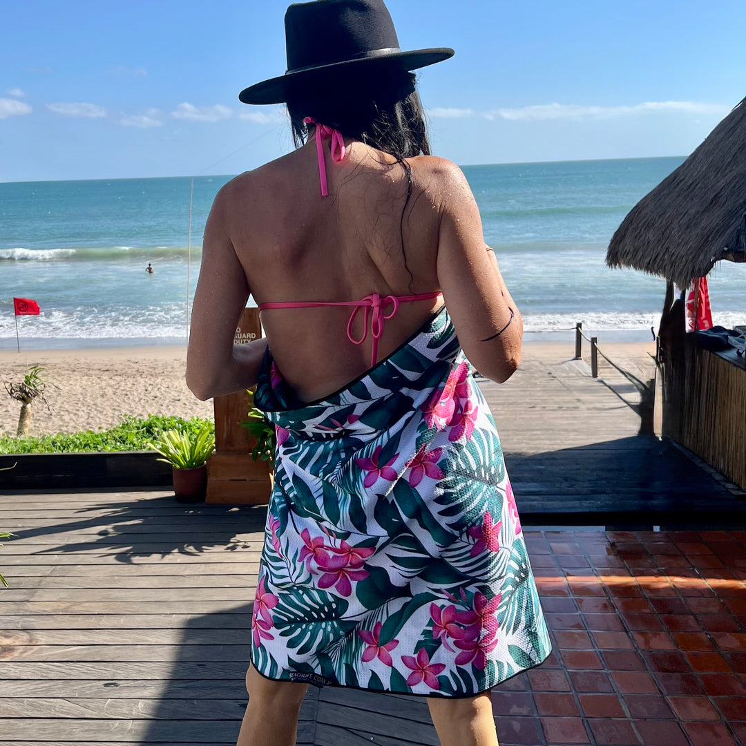 Tropical Bloom - Sand Free Towel