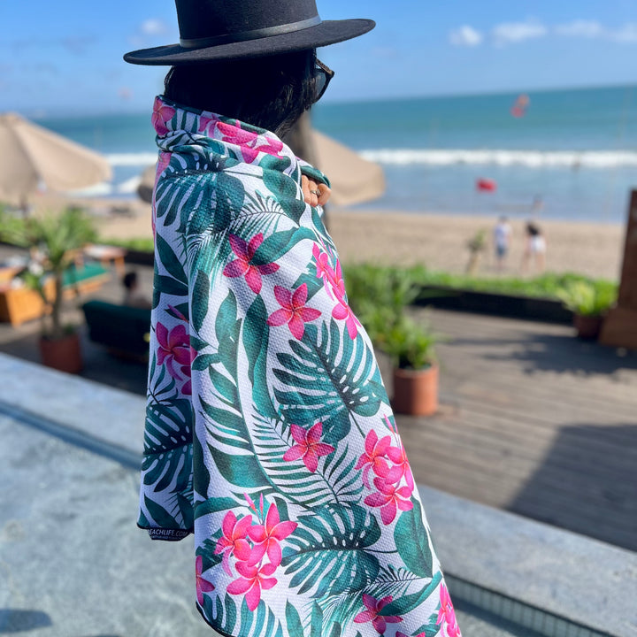 Tropical Bloom - Sand Free Towel