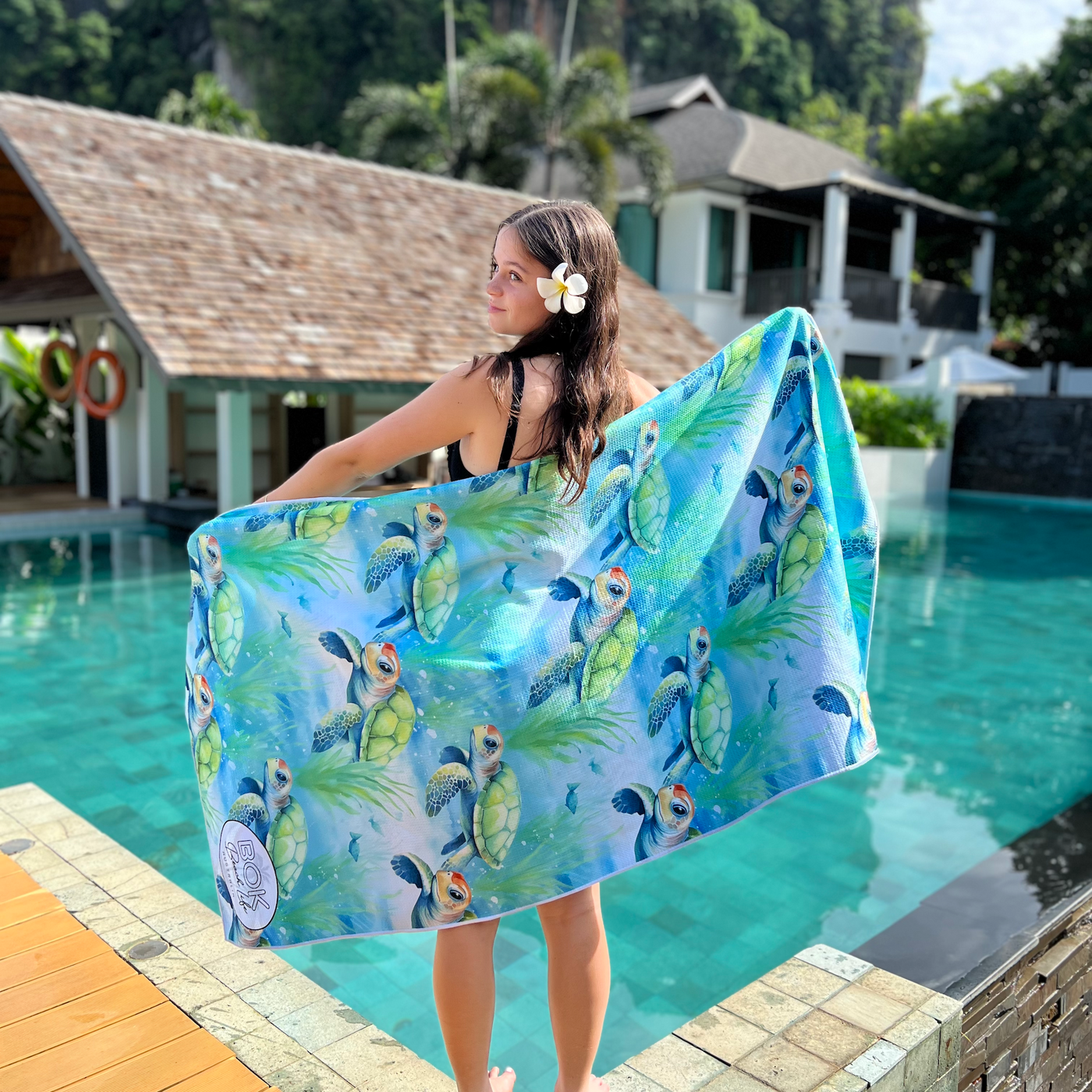 Turtle Trails - Sand Free Towel