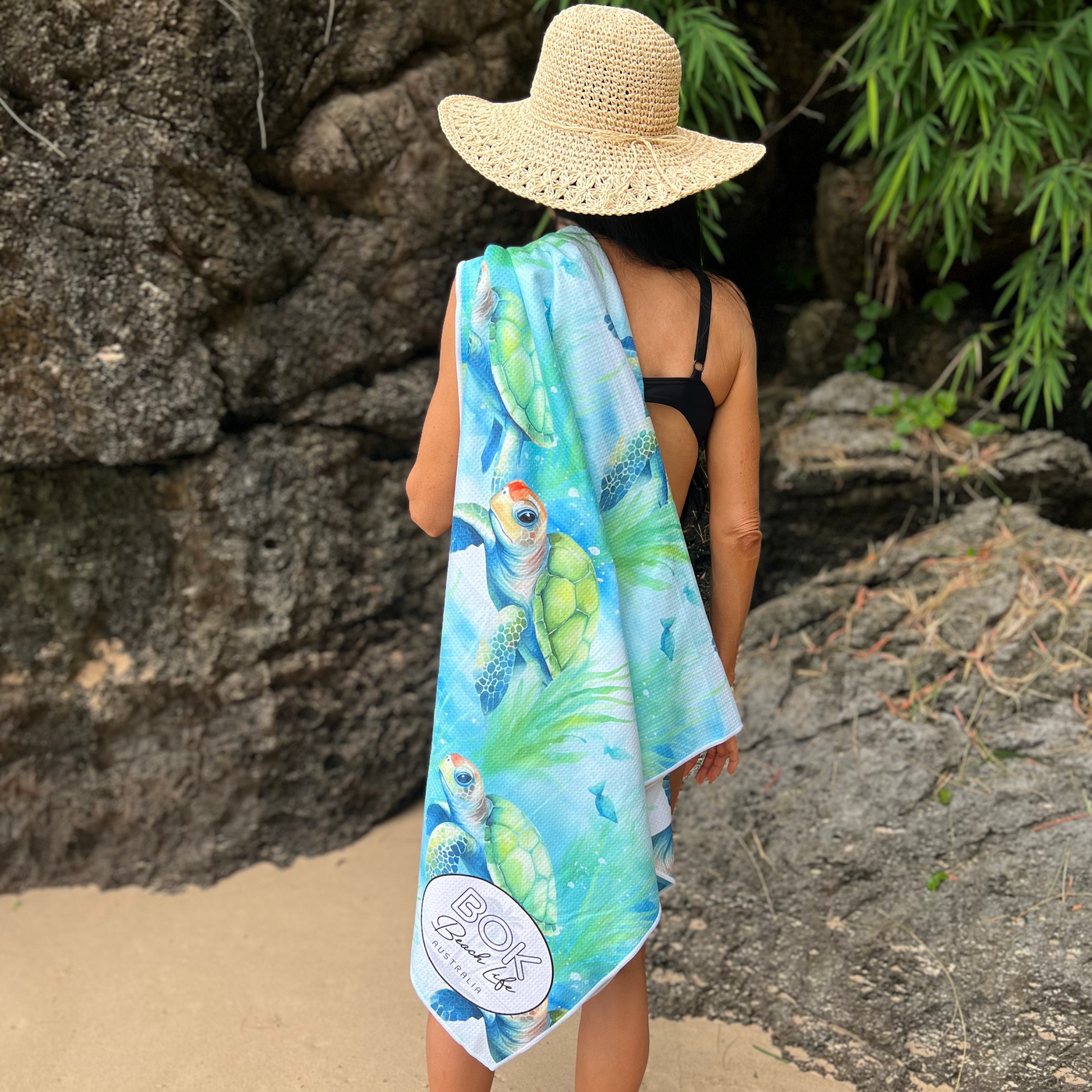 Turtle Trails - Sand Free Towel