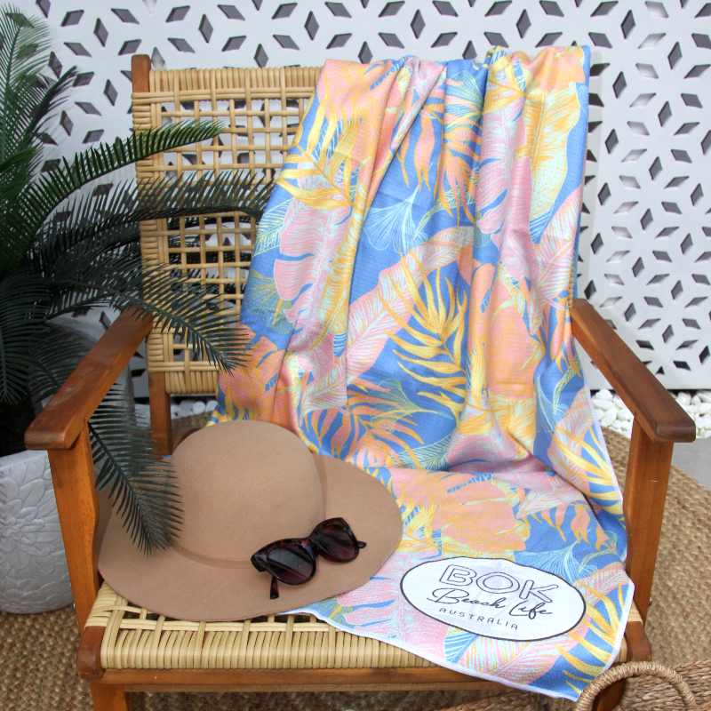 Sunset Palms - Sand Free Towel