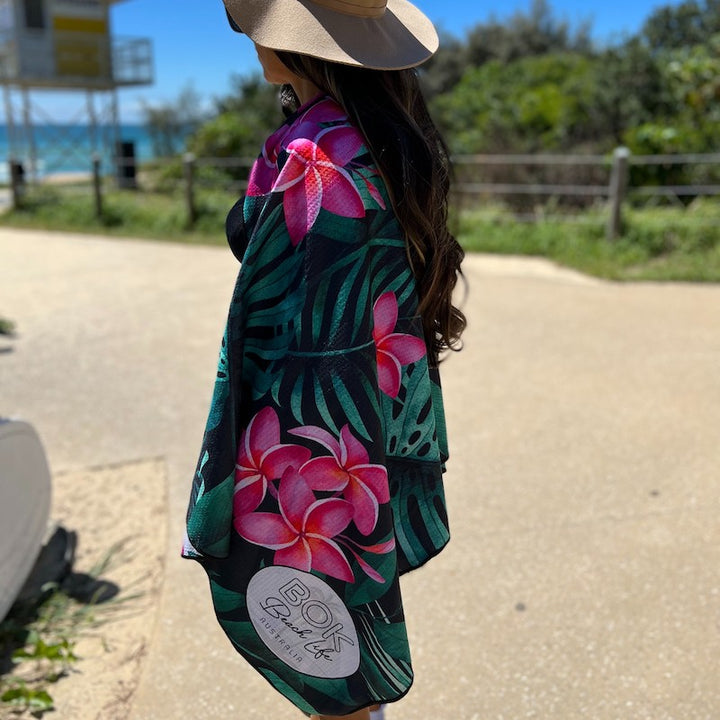 Tropical Bloom - Sand Free Towel